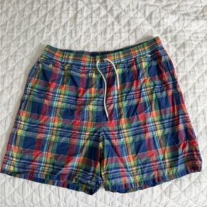Polo Ralph Lauren Men’s Swim Shorts - Multicolor Plaid